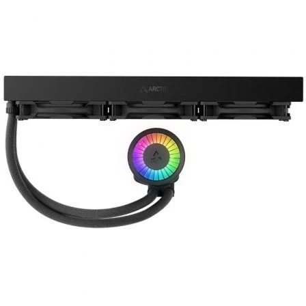 Arctic Liquid Freezer III Pro 420 A-RGB - Sistema de Refrigeración Líquida AIO para CPU, 420mm, Ventiladores P14 Pro, Compatible con LGA1851/1700 & AM5/AM4, Negro, ACFRE00185A Arctic Liquid Freezer III Pro 420 A-RGB - Sistema de Refrigeración Líquida AIO para CPU, 420mm, Ventiladores P14 Pro, Compatible con LGA1851/1700 & AM5/AM4, Negro, ACFRE00185A